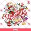 Disney Christmas Party 2024 PNG, Disney Mickey Friends Christmas PNG