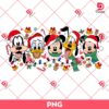 Disney Friends Merry Christmas PNG, Mickey Minnie Friends Christmas PNG