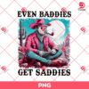 Even Badies Get Saddies PNG, Jason Voorhees Cowboy PNG, Horor Killer Halloween PNG