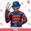 Freddy Krueger New York Mets PNG, Horror Killer Baseball PNG