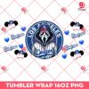 Ghostface Los Angeles Dodger Tumbler Wrap 16oz PNG, Horror Killer Dodgers PNG