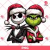 Grinch And Jack Skellington PNG, Nightmare Before Christmas PNG