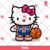 Hello Kitty Basketball Player New York Knicks PNG, Hello Kitty NBA Basketball PNG