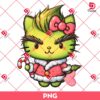 Hello Kitty Grinch PNG, Hello Grinchmas PNG, Merry Christmas Kitty Grinch PNG