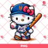 Hello Kitty New York Mets Player PNG, Hello Kitty MLB Baseball PNG