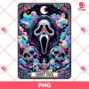 Horror Ghostface Tarot Card PNG, Horror Characters Halloween PNG