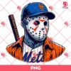Horror Jason Voorhees New York Mets PNG, Horror Killer Baseball PNG