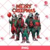 Horror Merry Creepmas 2024 PNG, Horror Killers Christmas PNG