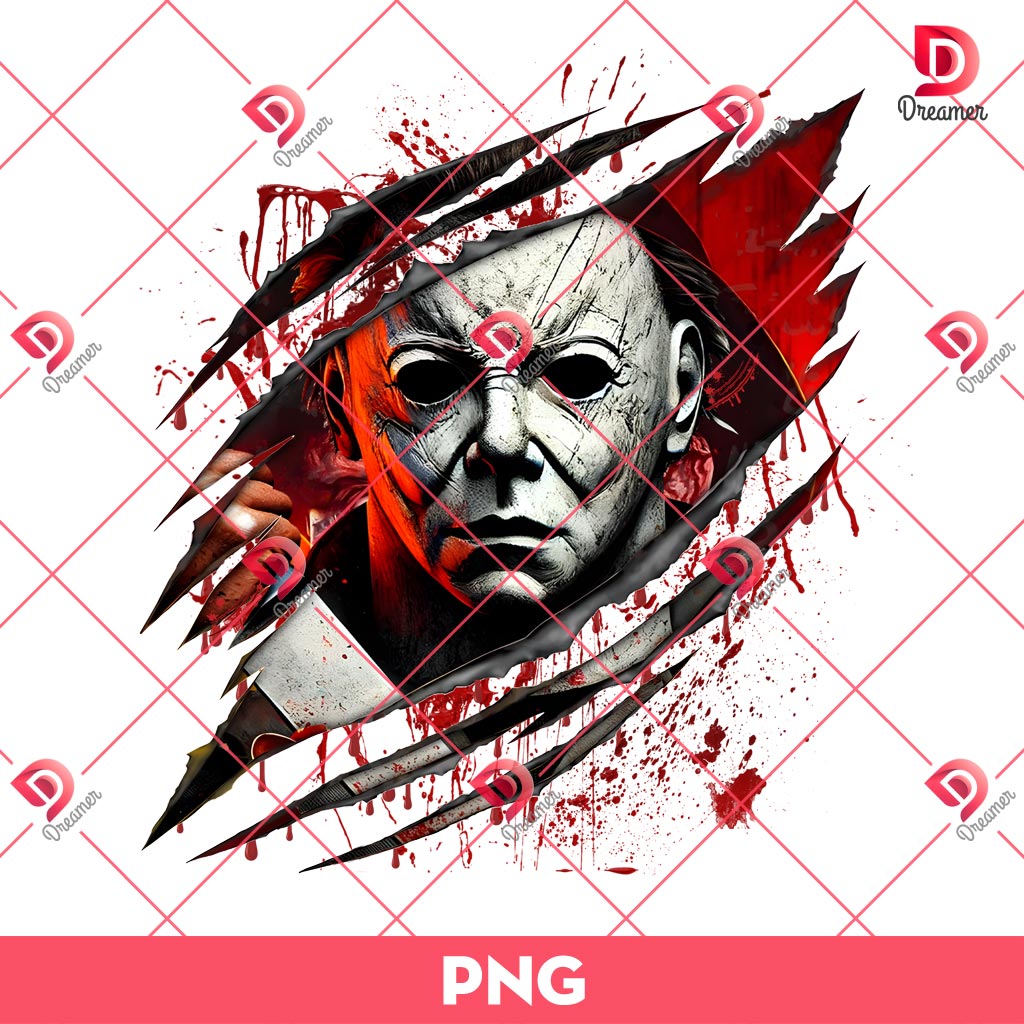 Horror Michael Myers PNG, Scary Movies Halloween PNG, Horror Killer Halloween PNG