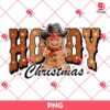 Howdy Christmas PNG, Gingerbread Christmas PNG
