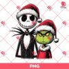 Jack Skellington And Grinch PNG, Grinchmas PNG, Nightmare Before Christmas PNG