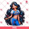 Jasmine New York Mets PNG, Disney Princess MLB Baseball PNG