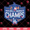 LA Dodgers World Series Champions SVG PNG, Dodgers Champions 2024 SVG PNG