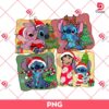 Lilo And Stitch Christmas PNG, Disney Christmas PNG, Cute Stitch Merry Christmas PNG