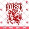 Lingle Horse Santa Cowboy SVG PNG, Vintage Cowboy Christmas Santa Claus SVG PNG