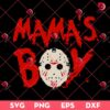 Mama's Boy Jason Voorhees SVG PNG, Friday 13th Jason Horror SVG PNG, Halloween Horror Character SVG PNG