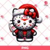 Merry Christmas Hello Kitty Jason Voorhees PNG, Horror Kitty Christmas PNG