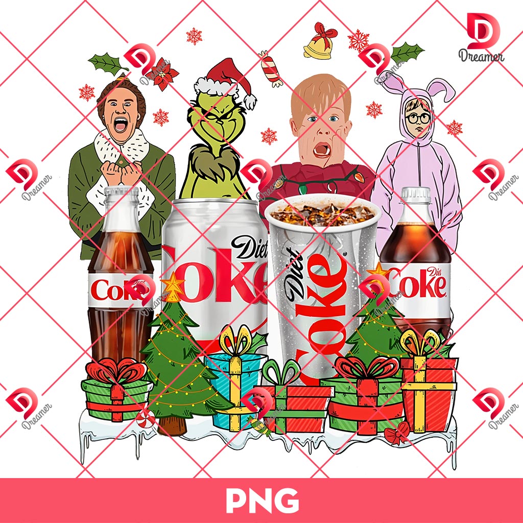 Merry Grinchmas Clipart PNG, Cokke Characters Christmas Movie Png