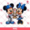 Mickey Minnie Los Angeles Dodgers PNG, Disney Mouse Dodgers World Series Champions 2024 PNG