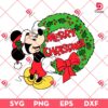 Mickey Mouse Merry Christmas SVG PNG, Disney Mouse Christmas 2024 SVG PNG