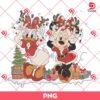 Minnie And Daisy Merry Xmas PNG, Daisy Duck Minnie Mouse Christmas PNG, Disney Christmas 2024 PNG