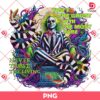 Never Trust The Living Beetlejuice PNG, Halloween Scary Characters PNG, Halloween Movie Killers PNG