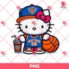 New York Knicks Hello Kitty Player PNG, Hello Kitty Basketball NBA PNG