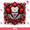 Pennywise Dancing Clown PNG, Horror Character PNG, Scary Movie Halloween PNG