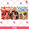 PowerPuff Girls PNG, PowerPuff Girls Tumbler Wrap Template PNG