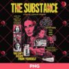 Retro The Substance PNG, The Substance Movie PNG