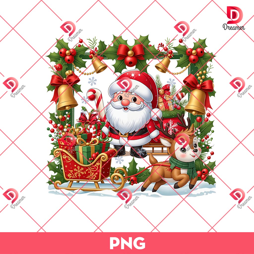 Santa Claus Christmas Clipart PNG, Cute Santa Claus PNG