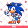 Sonic New York Mets Player PNG, Cartoon Sonic Baseball PNG