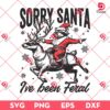 Sorry Santa Ive Been Feral SVG PNG, Retro Christmas PNG SVG, Funny Raccoon Christmas PNG SVG