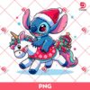 Stitch And Unicorn Christmas PNG, Merry Christmas Disney Stitch PNG