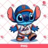Stitch New York Mets Baseball PNG, MLB Stitch NY Mets PNG