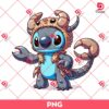 Stitch Scorpius PNG, Stitch Zodiac Signs PNG