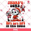 There's Some Ho's Ho's Ho's In This House PNG, Horror Killers Merry Christmas PNG