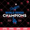 World Series Champions 2024 LA Dodgers SVG PNG, Los Angeles Dodgers 2024 SVG PNG