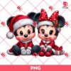 Baby Mickey And Minnie Christmas PNG Merry Christmas Disney Friends PNG