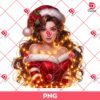 Belle Princess Christmas Lights PNG, Merry Christmas 2024 Disney Princess PNG
