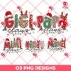 Bundle Christmas Mama Papa Mini Gigi Claus PNG, Bundle Family Christmas Lights PNG