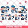 Bundle Snoopy And Charlie Brown Detroit Lions PNG, Peanuts Cartoon NFL Football Lions PNG Bundle