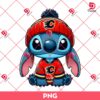 Calgary Flames Disney Stitch PNG, Cartoon Disney Lilo Stitch NHL Hockey PNG