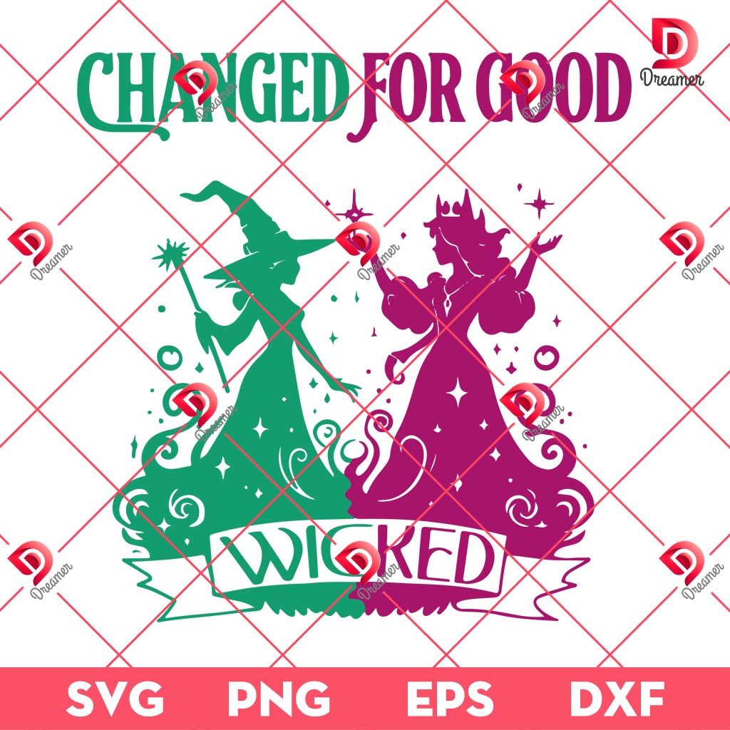 Changed For Good Wicked SVG PNG