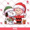 Charlie Brown And Snoopy Christmas PNG, Peanut Cartoon Characters Merry Xmas PNG