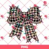 Coquette Christmas Lights Bow PNG, Merry Christmas Sweatshirt Digital Print PNG