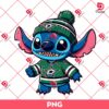 Dallas Stars Stitch PNG, Disney Stitch NHL Sport PNG