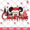 Disney Mickey Mouse Christmas 2024 SVG PNG, Disney Castle Christmas Mouse Friends PNG SVG