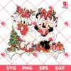 Disney Minnie And Daisy Christmas SVG PNG, Merry Xmas Disney Friends SVG PNG