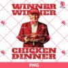 Donald Trump Winner Chicken Dinner PNG, President 2024 Trump 47 PNG